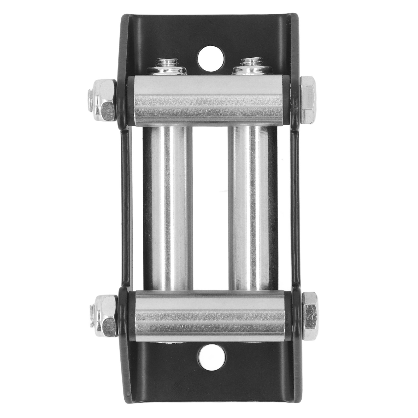 Alta Resistência Winch Roller, Aço Fairlead, Cable Guide, 4 Way, 4500LB