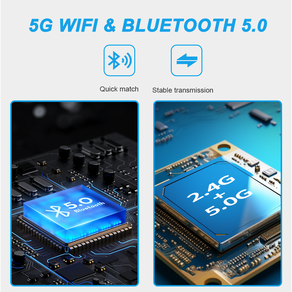 XUDA 2025 New Wireless Carplay and Android Auto 2in1 smart Mini Box WIFI BT Auto Connect For Toyota Volvo Benz MG Kia MAZDA FORD