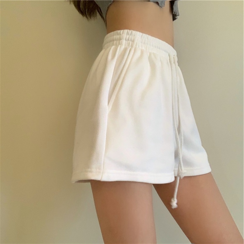 High Waist Wide Leg ort Pants Women's Summer Thin Casual Sports Pants Loose Straight Slimming Leisure Trousers Versatile A-...