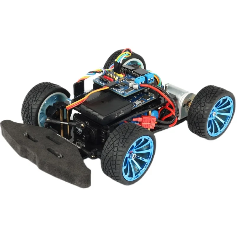 MG996R Servo Steering Ackerman Robot Car Chassis Encoder Motor Differential Car FOR Arduino Robot DIY Kit UNO Programmable Robot