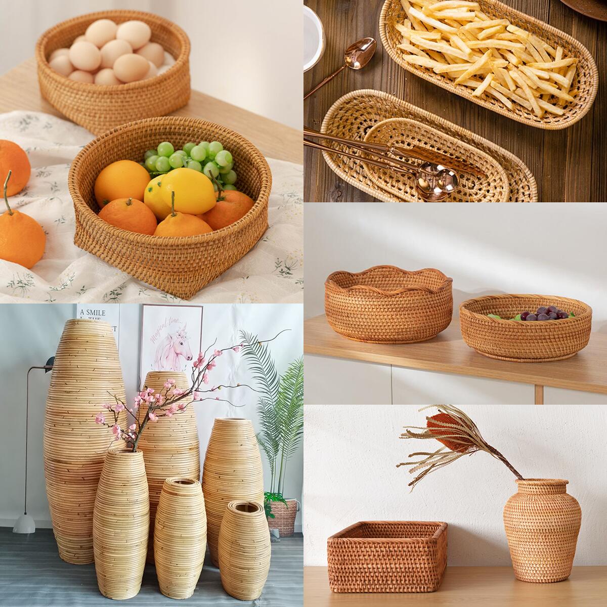 2-7mm de diâmetro 10 metros natural indonésio real rattan núcleo redondo cana para cadeira reparação cesta material de móveis