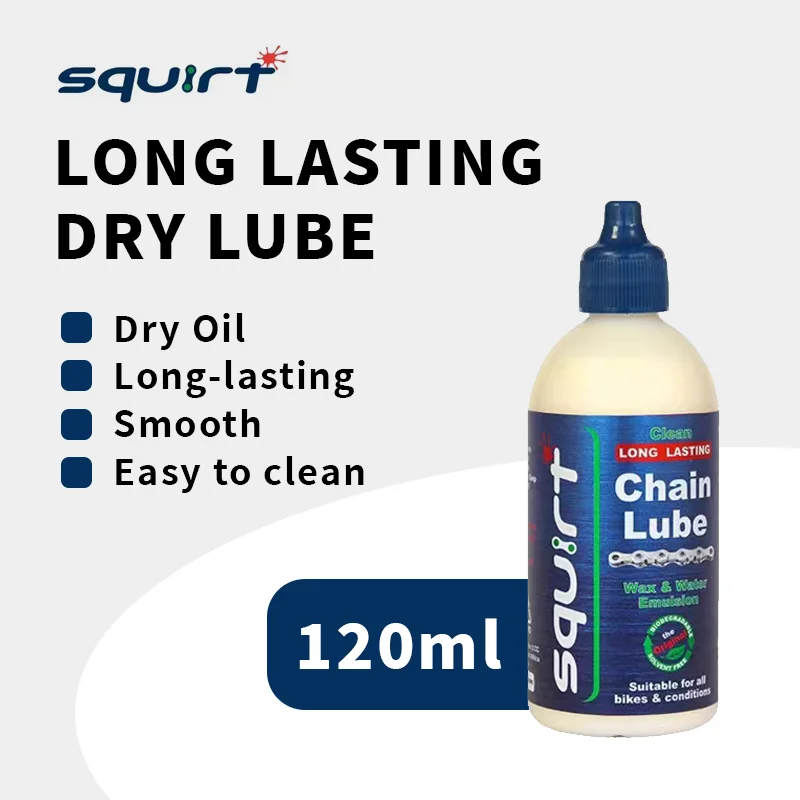 120ML แผนที่ MTB จักรยาน Waxy แห้งโซ่น้ํามันซ่อมจักรยาน Waxy น้ํามันบํารุงรักษา Squirt Lube ส้อมโซ่ Flywheel จักรยานแบริ่งจาระบี