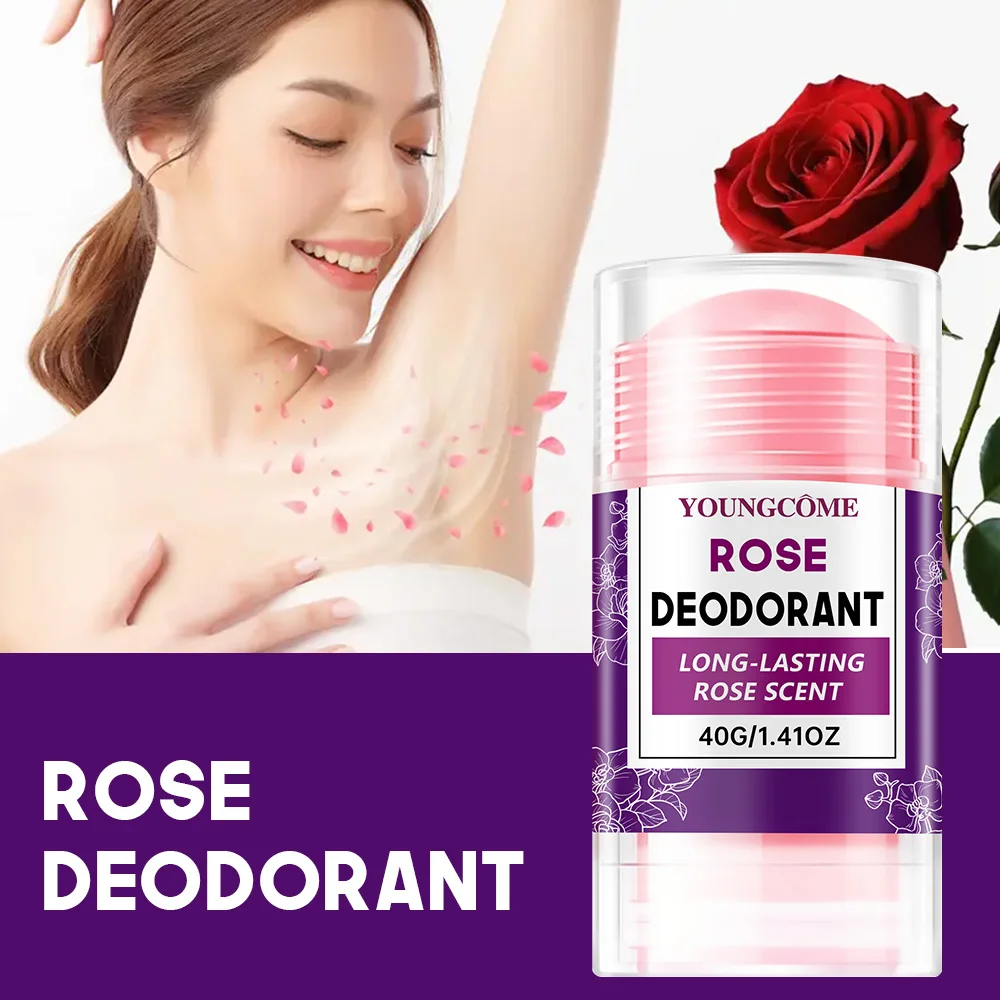 Whole Body Anti Sweat Deodorant Roller Ball Balm Refreshing Fragrance Underarm Armpit Body Remove Odor Antiperspirant Balm