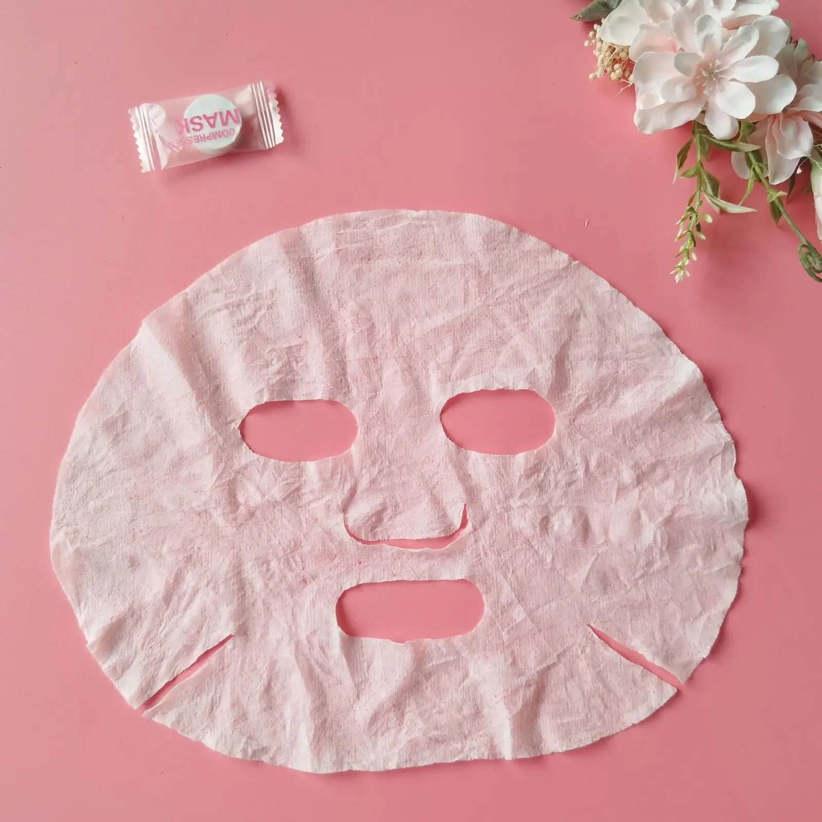 ใหม่ High-end 30/50PCS Disposable Compressed Facial Mask แบบพกพา Non-ทอ Face Mask ผ้าเช็ดตัวเหรียญผ้าฝ้ายห่อเนื้อเยื่อ