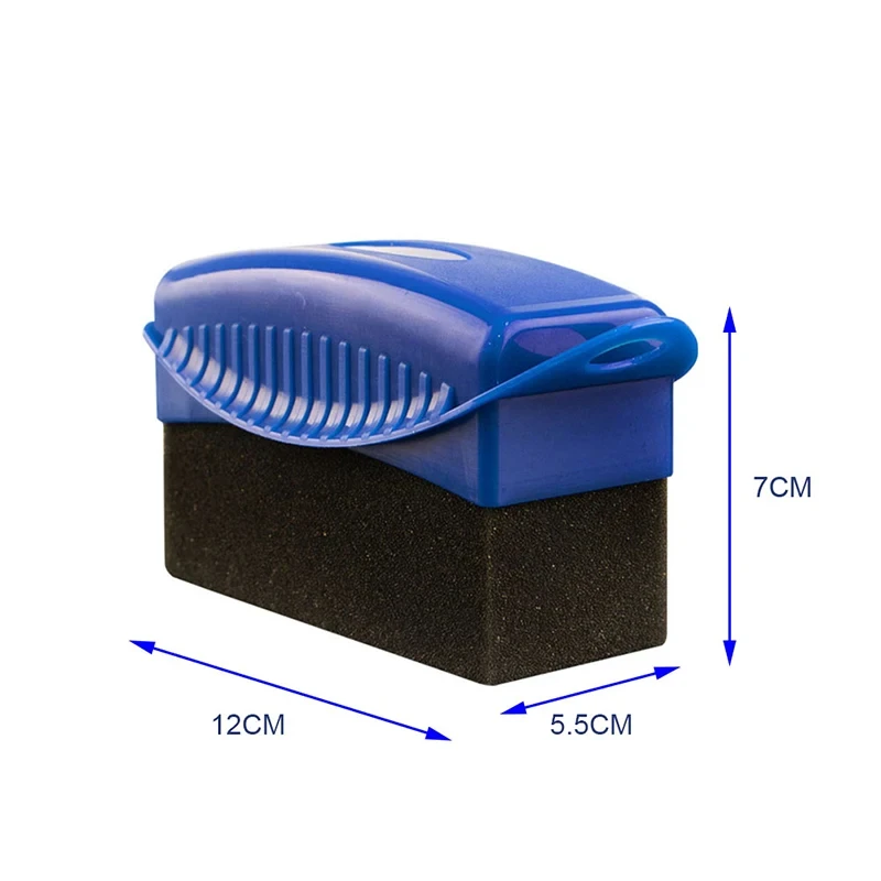 SEAMETAL Ruota per auto Lucidatura Ceretta Spugna Spazzola ABS Lavaggio pneumatici per auto Spazzole per pulizia Contorno Dettagli Medicazione Applicatore Pad