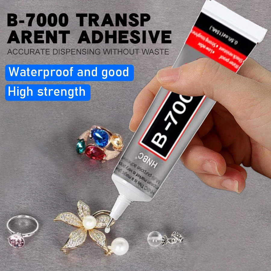 1pcs 15ML 25ML 50ML 110ML B-7000 Clear Phone Screen Repair Glue Universal Glass Plastic B7000 DIY Adhesive