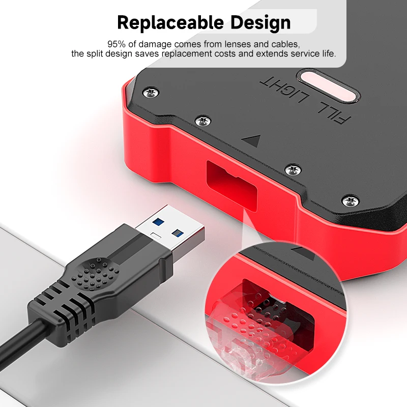 Endoscope à écran IPS 5 pouces, caméra Autofocus HD1080P, simple, double, Triple objectif, sonde vidéo USB, Endoscope d'inspection de voiture, étanche