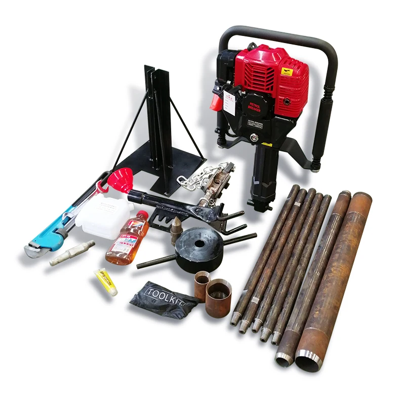 Customized Portable gasoline core sampling drilling machine for Geophysical and geochemical exploration