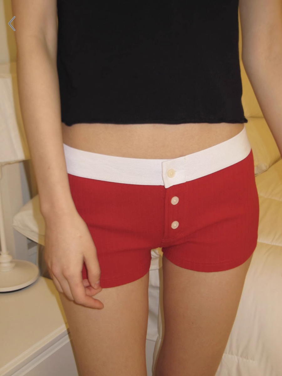 Lila Blumen druck Home Shorts Sommer Patchwork elastische Taille gerade kurze Hose lässig süße Baumwoll hose Frau Kleidung