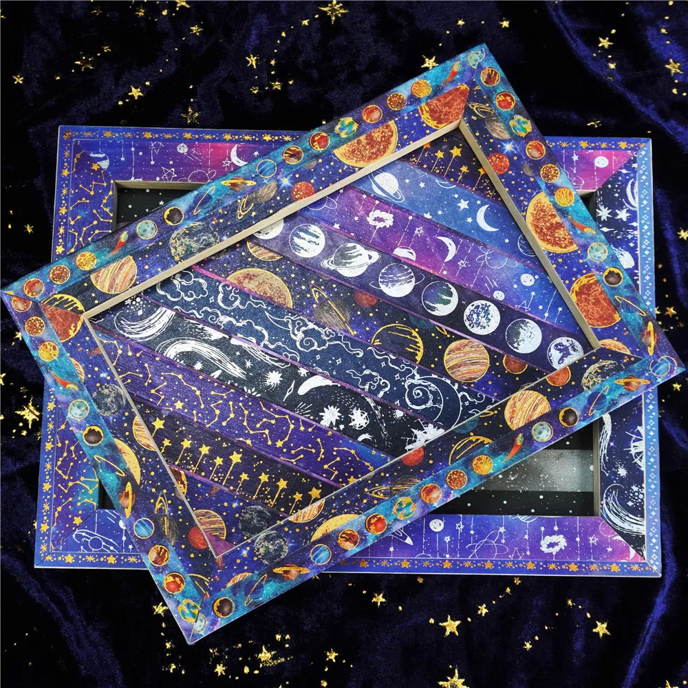 Starry Sky Themed Washi Tape Set, Material Decorativo, Journaling Adesivos, Artesanato DIY, Papelaria Estética, 19 Rolls