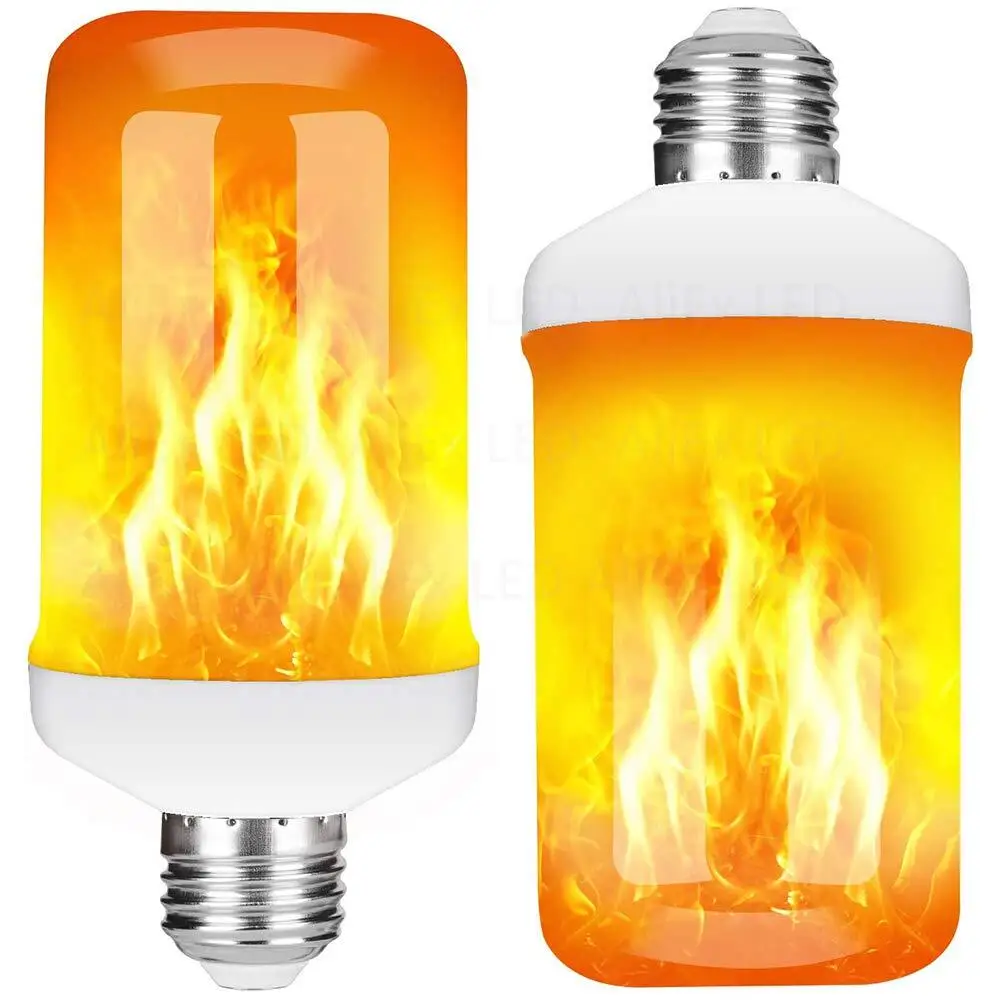 E27 E14 B22 USB Dẫn Ánh Sáng Ngọn Lửa Bóng Đèn 85-265V Đảng LED Ngọn Lửa Hiệu Ứng Mô Phỏng Ánh Sáng Đèn Lửa bóng Đèn KTV Lễ Hội Vườn Trang Trí Nội Thất