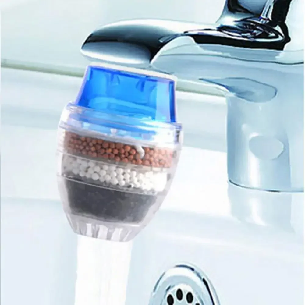 5 層活性炭浄水器キッチン蛇口フィルター浴室の蛇口フィルター浄化ツール家庭用