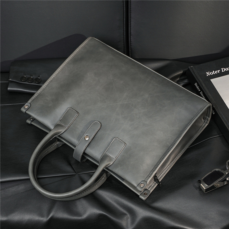 Heren Handtas Heren Tas Lederen Cross Stijl Zakelijke Casual Koffer Een Schoudertas Zachte Leren Koeienhuid Crossbody Tas