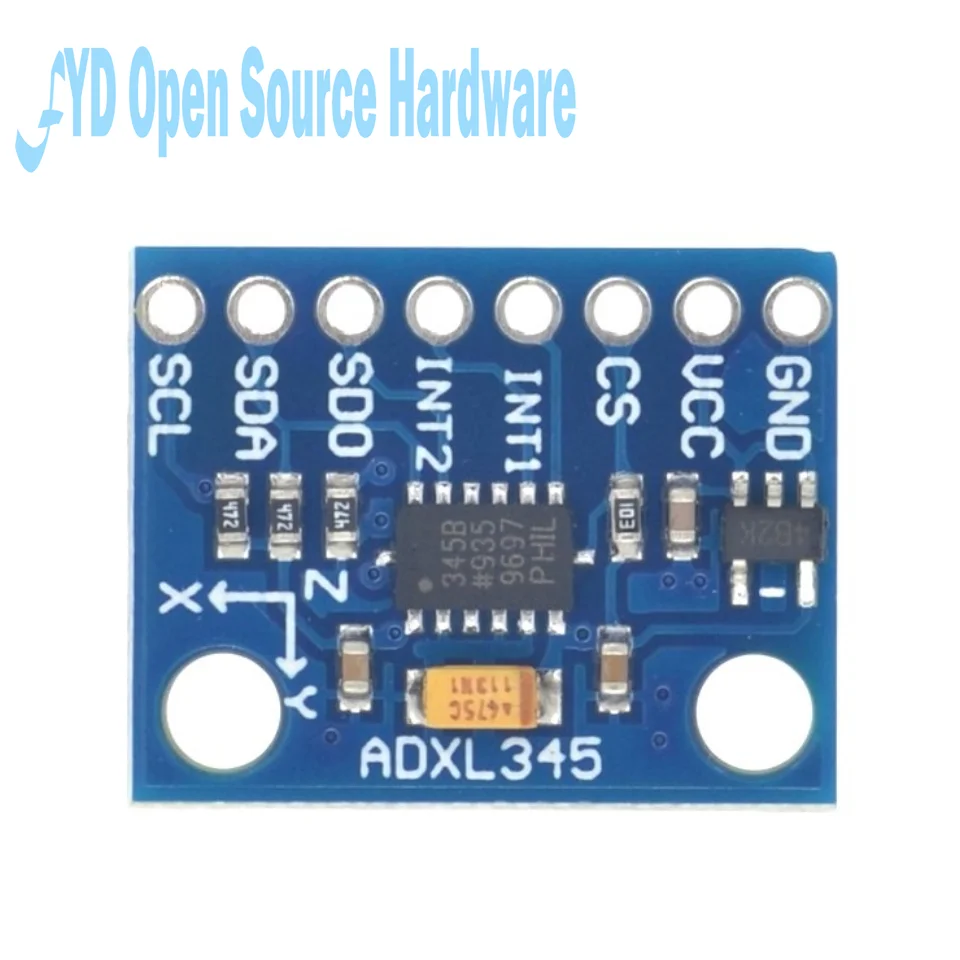 1 Chiếc GY-291 ADXL345 3 Trục Kỹ Thuật Số Cảm Biến Trọng Lực Gia Tốc Mô Đun IIC/SPI Truyền