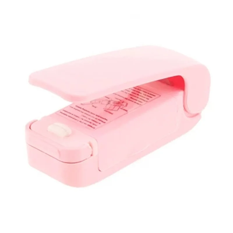 เครื่องซีลถุงขนาดเล็กแบบพกพา ชาร์จผ่าน USB เครื่องซีลความร้อนสำหรับถุงเก็บของ ถุงพลาสติก ถุงอาหาร คลิปหนีบถุง เครื่องซีลอาหารแบบมือถือ
