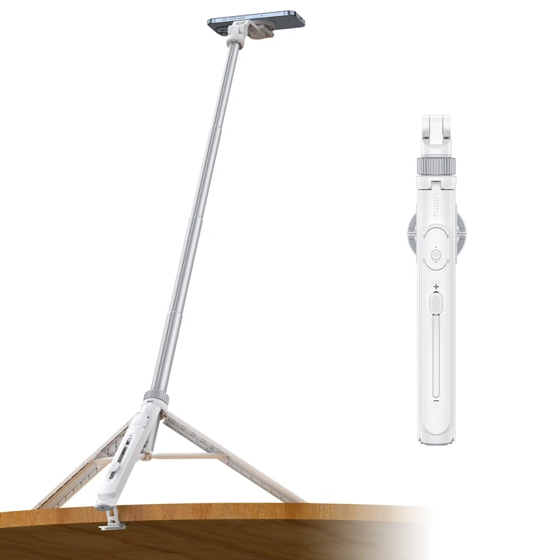 Ulanzi TT88 palo de Selfie superior 1,44 M con abrazadera MagSafe trípode de fotografía para teléfono transmisión en vivo Vlog con Control remoto
