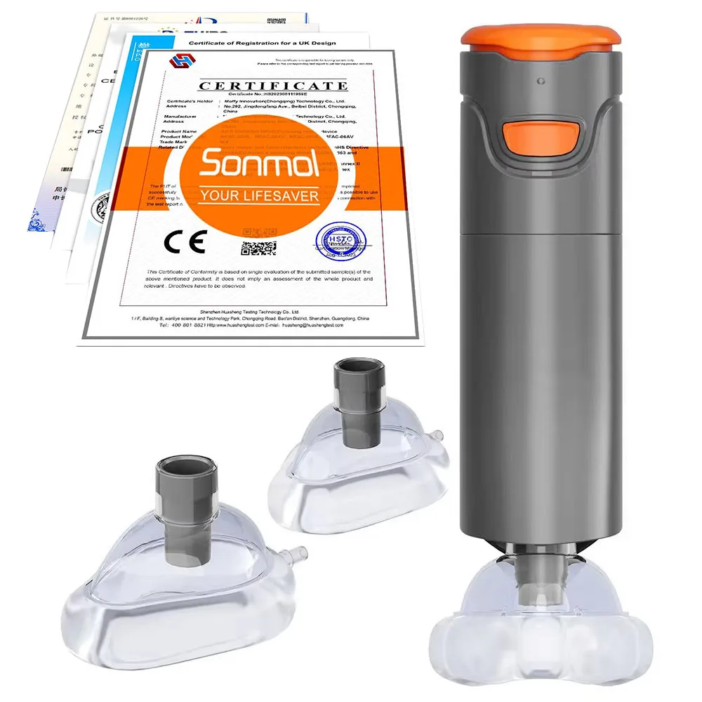 Erste-Hilfe-Anti-Erstickungs-Rettungsgerät Heimlich Erwachsene Kinder Kinder Masken Home Outdoor Airway Assist Notfallset Rettungsgerät