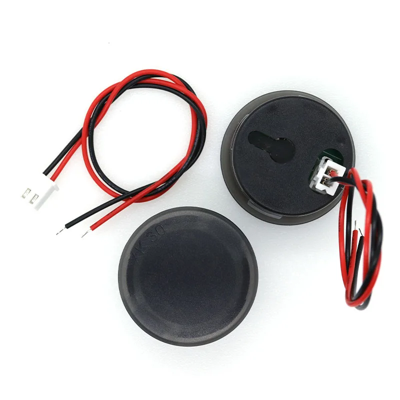Javino DC 4-100V LED Digital Display Circular Two-wire Voltmeter DC Digital Voltmeter Head Display Reverse Connection Protection