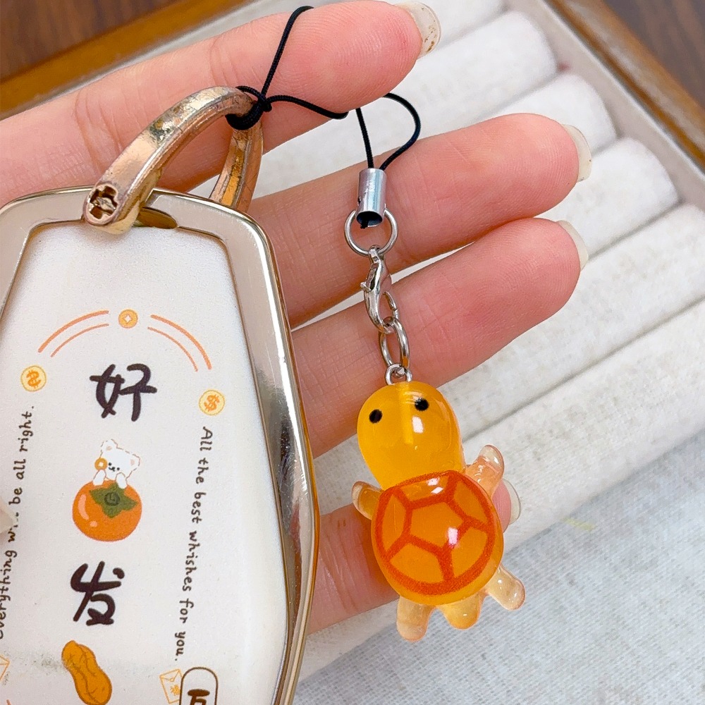 10/5/2個入り 光る漫画3Dカメキーホルダー キャンディーカラー 動物チャーム キーリング付き 子供のおもちゃ 学生 DIY バックパックデコレーション ギフト