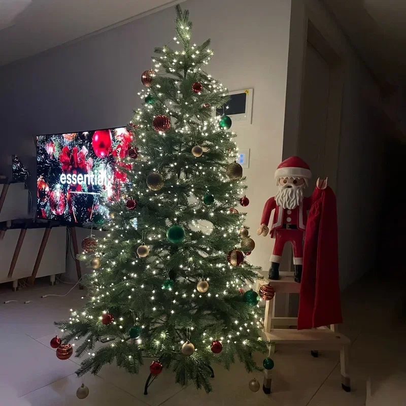 PE Artificial Christmas Tree Premium Luxury Encryption Large Green Xmas Tree Pines Home Party Decoration New Year Ornaments 2024