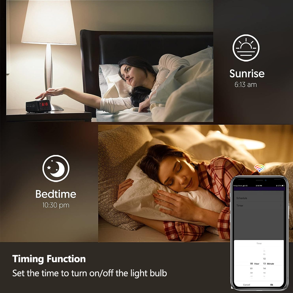 15W 18W E27 Zigbee Smart Glühbirnen RGB E27 Led-lampe AC100-240V Smart Home Zigbee Lampe Funktioniert mit Alexa Google Home Smartthings