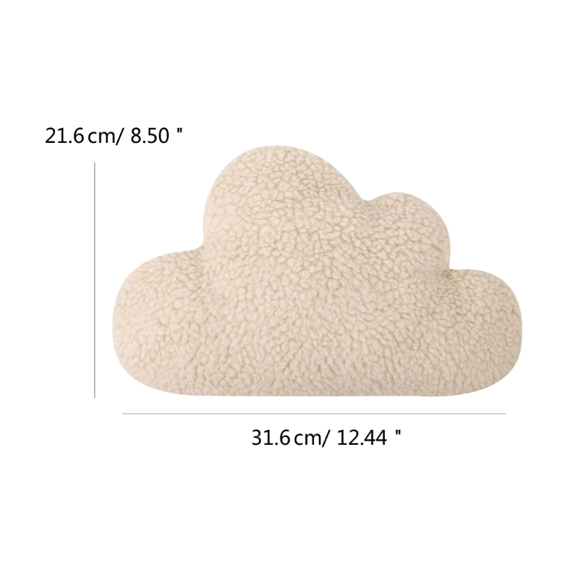 Cloud Shaped Pillow Baby Photoshooting Props Newborn Crib Decors Sleeping Toy