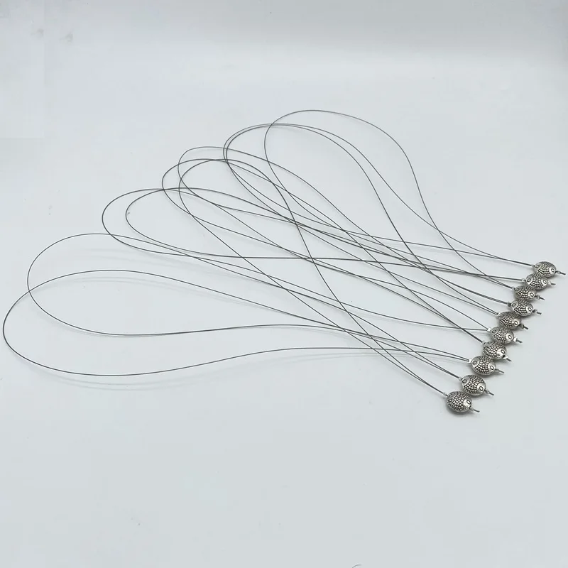 20ชิ้น25ซม.ความยาว Nano แหวน Threader เครื่องมือแหวน Micro Loop ดึงเครื่องมือเครื่องมือขยาย
