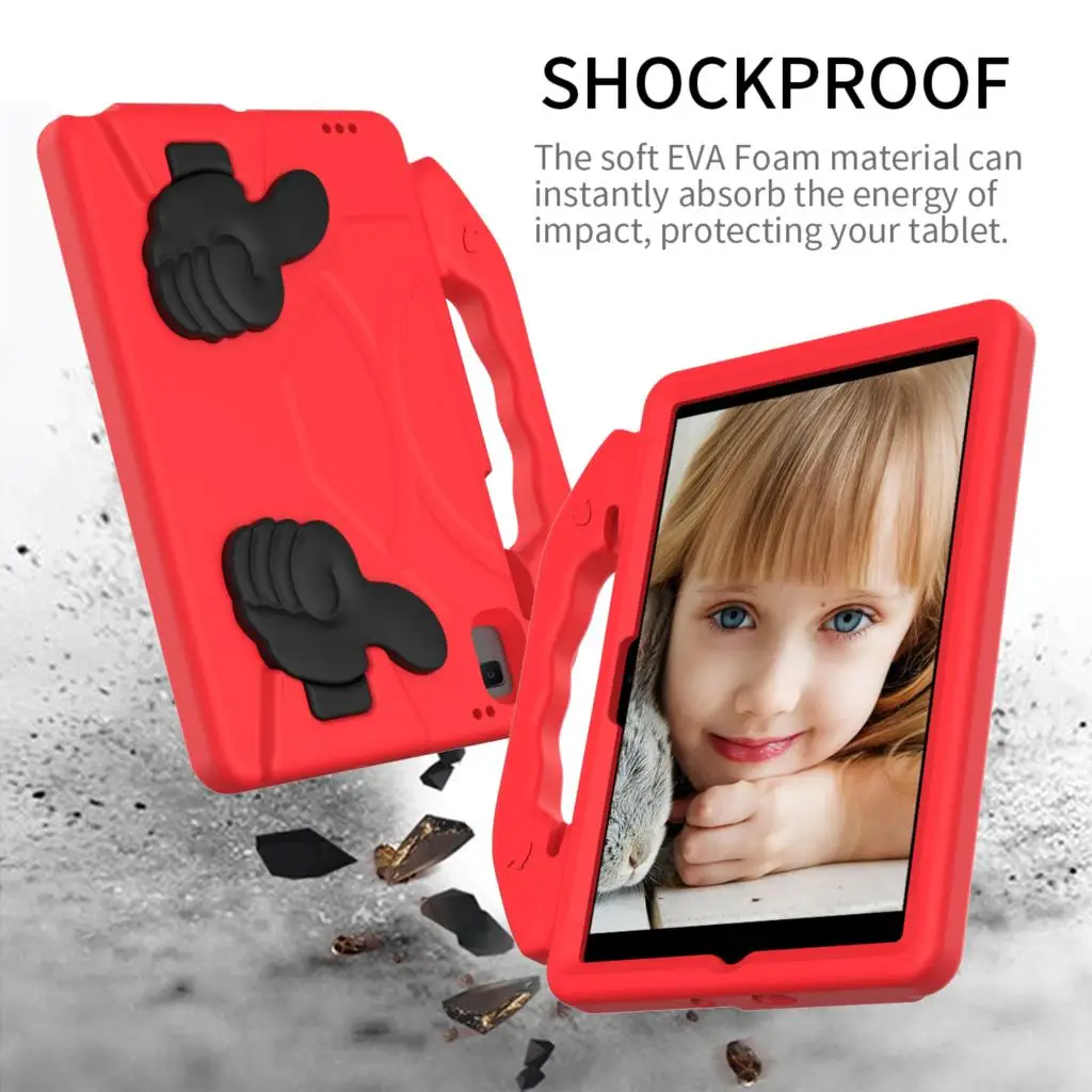 Чехол для Samsung Galaxy Tab A9 plus S9 A8 10,5 2021 SM-X200 X205 A7 10,4 T500 T505 Lite SM-T220 S6 Lite 10,4 Tablet Kids Cover