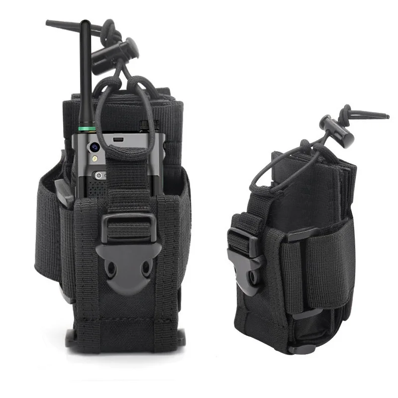 Molle Walkie Talkie Tasche Soft Holster Universal Wireless Radio Türhalter für Motorola Station Cover Contact Device Case