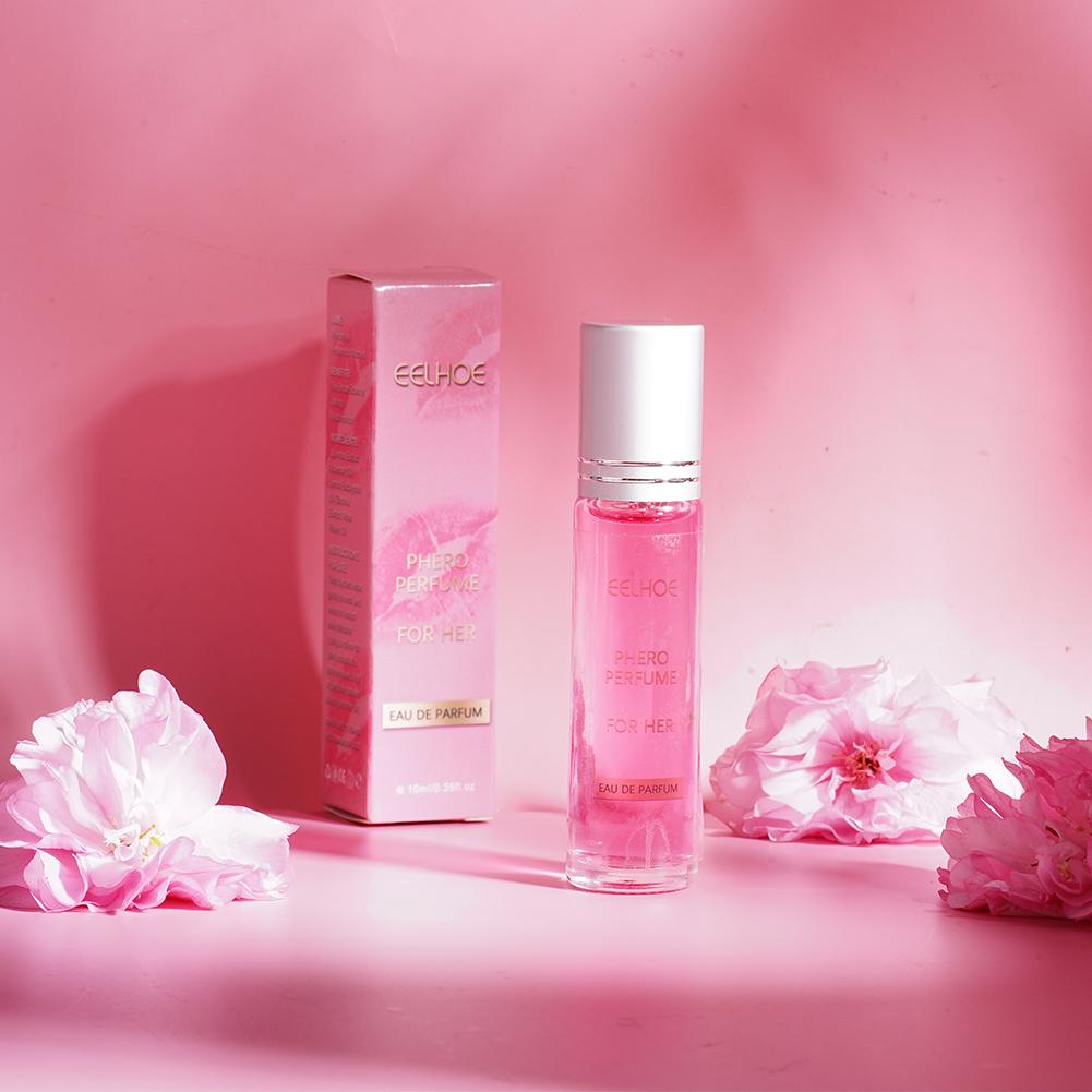 Perfume Flertando Feromone, Estimulante Sexualmente, Óleo de Fragrância, Fresco, Leve e Duradoura, Produto Sexy, 10ml, 2 peças