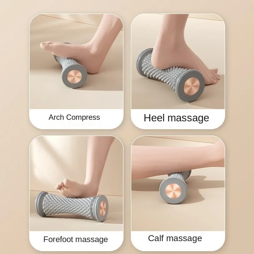 Mini Voetmassage Massage Roller Yoga Massage Bal Plantaire Fascia Roller Spier Ontspanning Zorg Plastic Handmatige Voetmassageapparaat