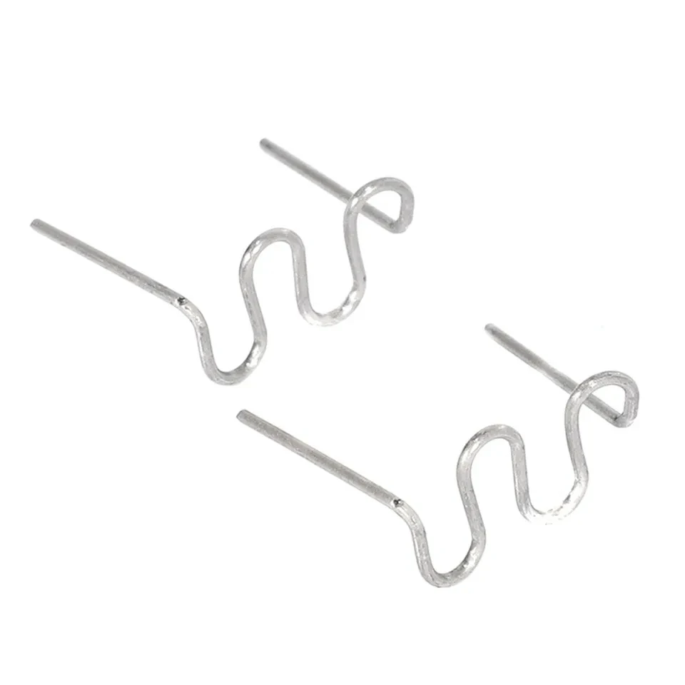1000PCS 0.6mm Chiodi per saldatura S Wave Graffette per kit di riparazione in plastica per carrozzeria paraurti auto
