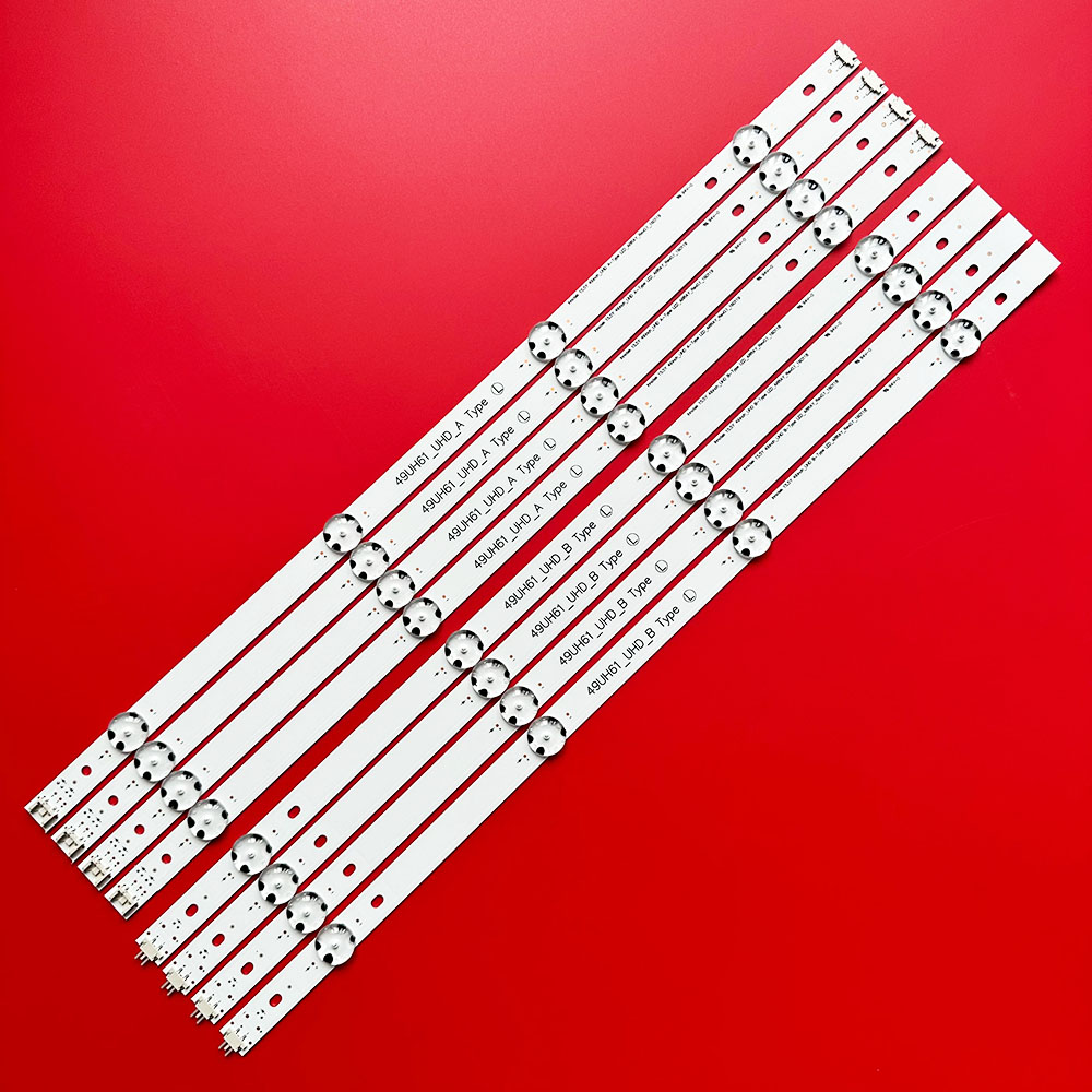 Clearance_8/24PCS LED backlight strip for 49UH61_UHD_A Innotek 15.5Y 49inch 49UH61_UHD_A/B 49UH603V_Continuous updates