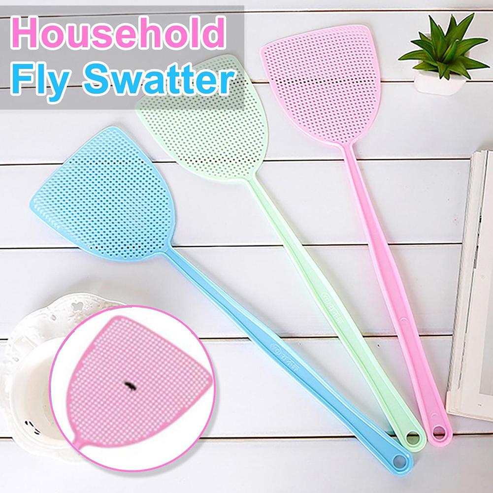 Matamoscas de plástico grueso, matamoscas para mosquitos, Control de plagas, mata insectos, accesorios de cocina para el hogar, 3 uds.