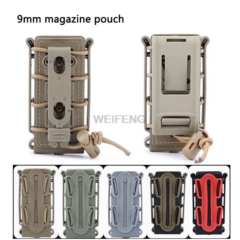 Tactische Molle Magazine Pouch AR 15 M4 AK 47 7.62 5.56 9mm Scorpion Fast Mag Holster Case Houder Gun jacht Airsoft Accessoires