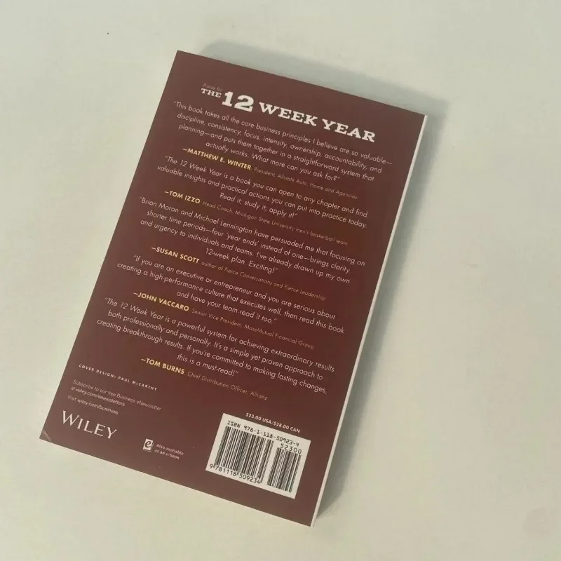 ปี 12 สัปดาห์: จัดทํามากขึ้นใน 12 สัปดาห์มากกว่าหนังสือภาษาอังกฤษที่คนอื่นทําใน 12 เดือน