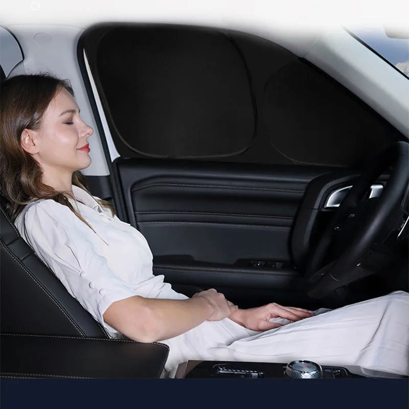 Voor Tesla Model 3 Highland 2024 2025 Privacy Zonnescherm Custom-Fit Zijruit Zonnedak Zonnescherm Blind Shading voor Camping Rest