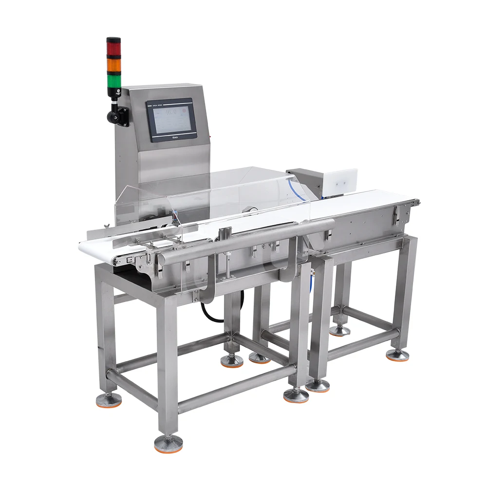 2024 Hot Sale High Speed With rejector Check Weigher Automatic Detection Of Product Weight For Food Processing Industry