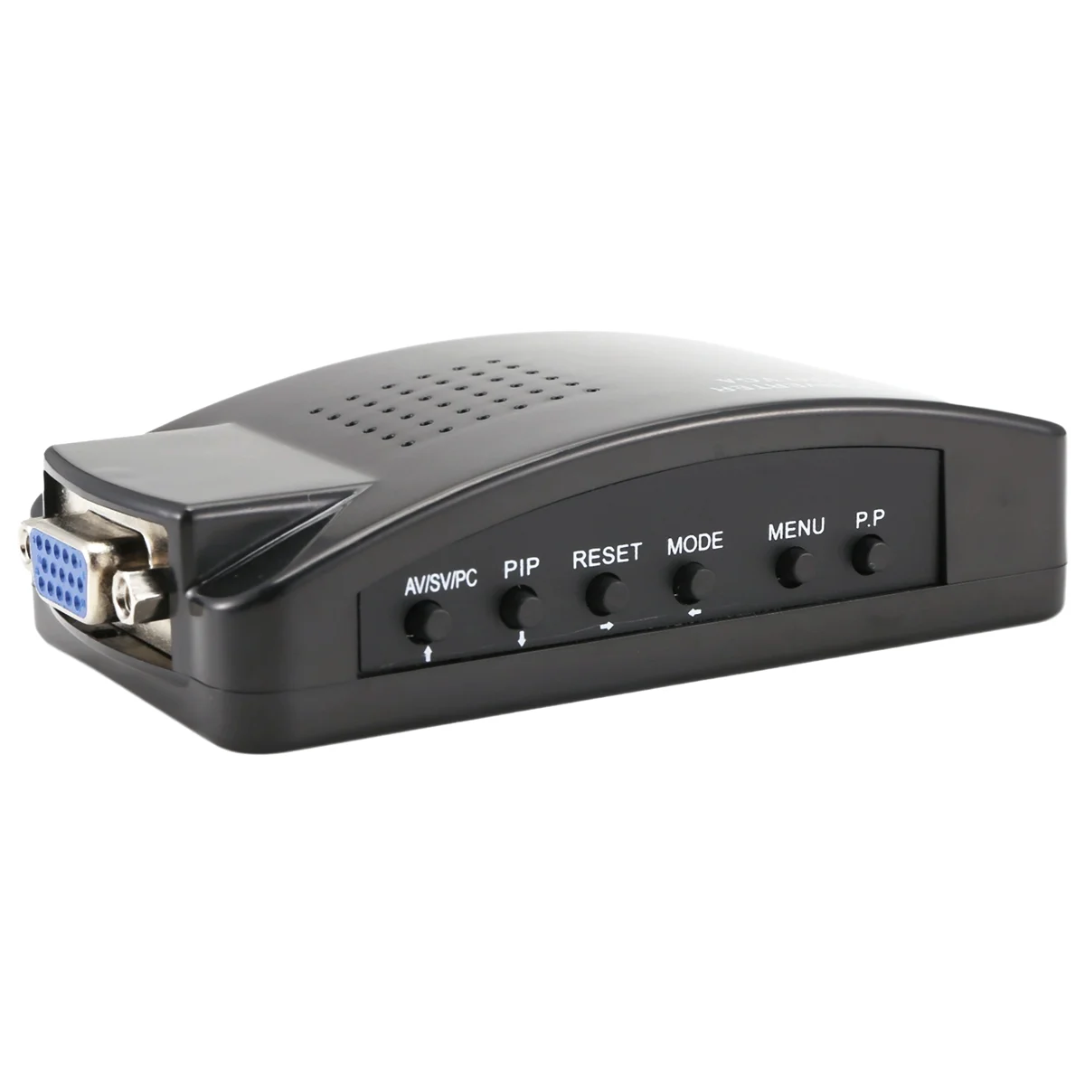 Адаптер AA91 AV-VGA RCA VGA Конвертер ПК RCA Композитный S-Video AV-вход в ПК VGA ЖК-выход Конвертер Переключатель