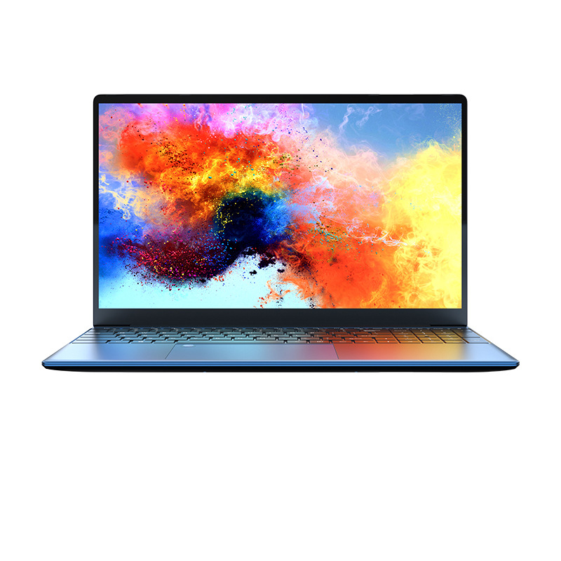 Laptop 15.6 inch AMD-3150U Fingerprint Unlock 64GB DDR4 2TB SSD 3.3GHz Backlit Keypad HD Camera Slim Portability Computer