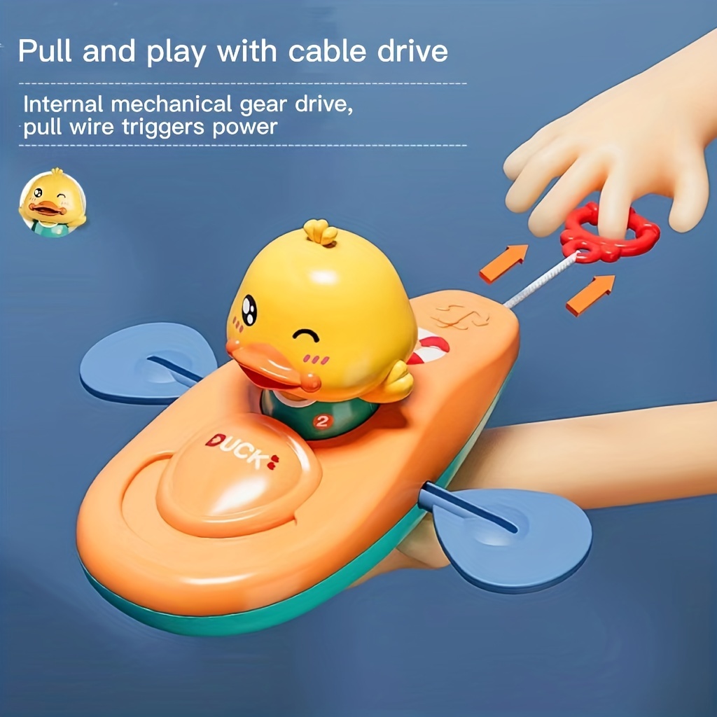 1 Pz Piccola Anatra Gialla Giocattolo Kayak Piscina Bagno Giocattolo 1 Pz Piccola Anatra Gialla Giocattolo Kayak Piscina Bagno Giocattolo