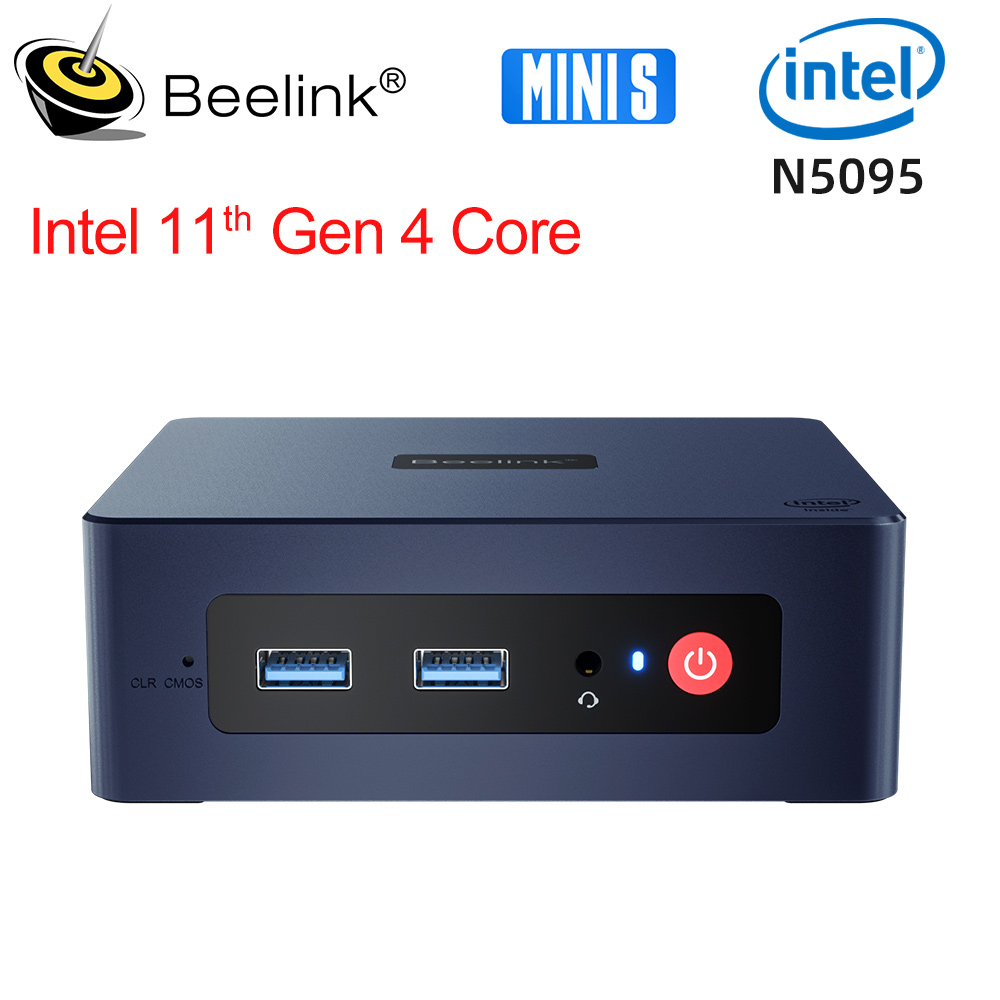 Beelink Mini S13 Twin Lake N150 16G 500G S12 Pro Intel 12th N100 Mini S/S12 Intel N5095/N95 DDR4 Windows 11 computadora de escritorio