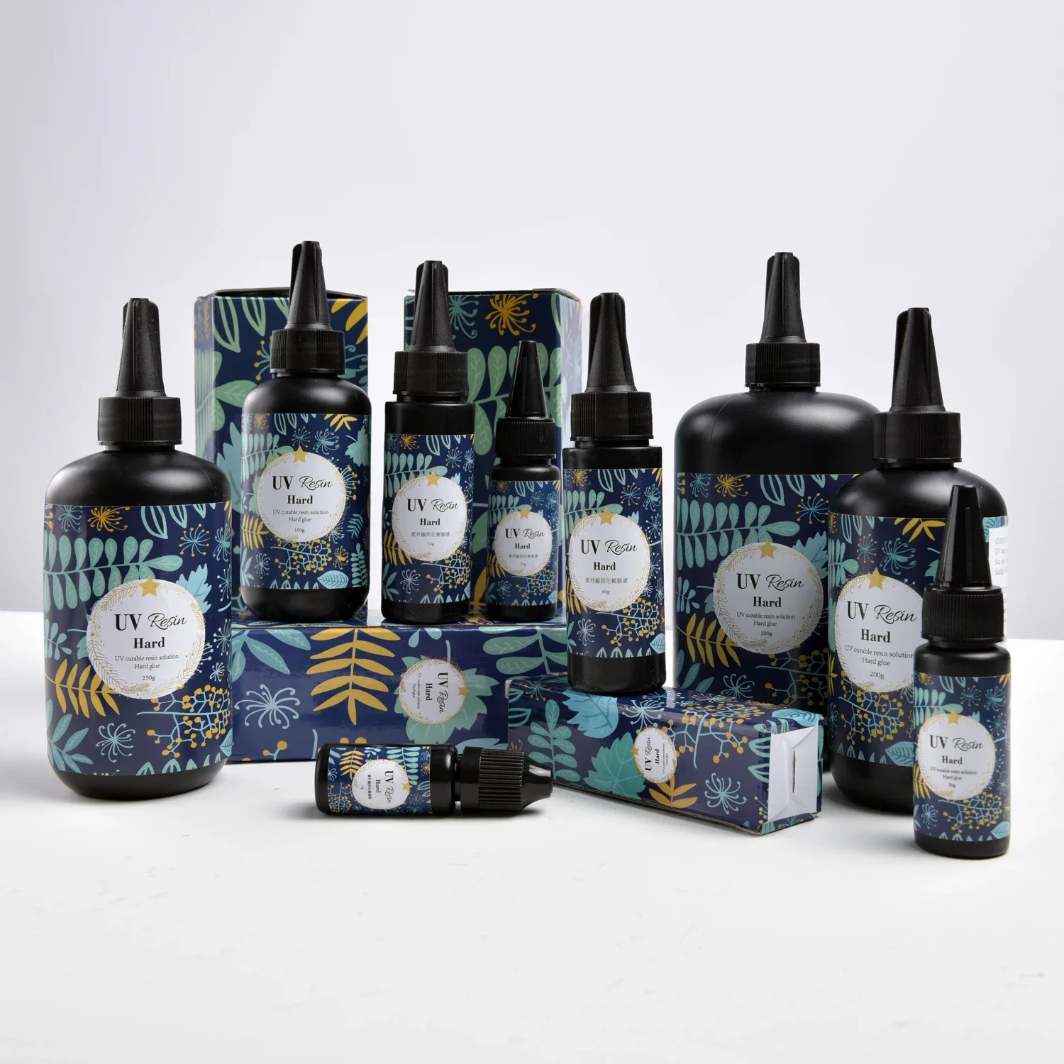 UV-harslijm Ultraviolette vloeistof Meerdere sneldrogende kleurloze transparante UV-uitharding Ideale ambachtelijke doe-het-zelf-gereedschappen voor het maken van sieraden
