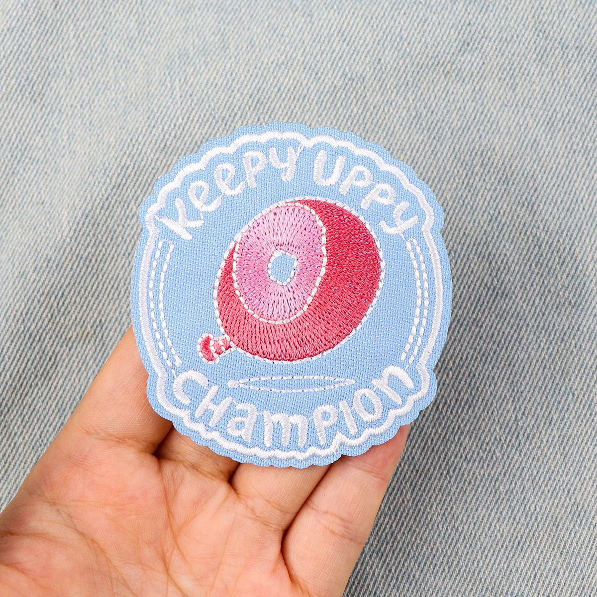 Alien Quotation Patch สําหรับเสื้อผ้าเหล็กบนปักเย็บ Applique เย็บบนผ้า Badge DIY อุปกรณ์เครื่องแต่งกาย