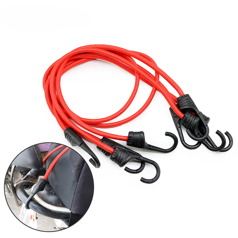 Эластичный багажник для мотоцикла с крючками, регулируемая крепление, эластичная веревка для багажа, крепежный ремень для мотоцикла, аксессуары для велосипеда