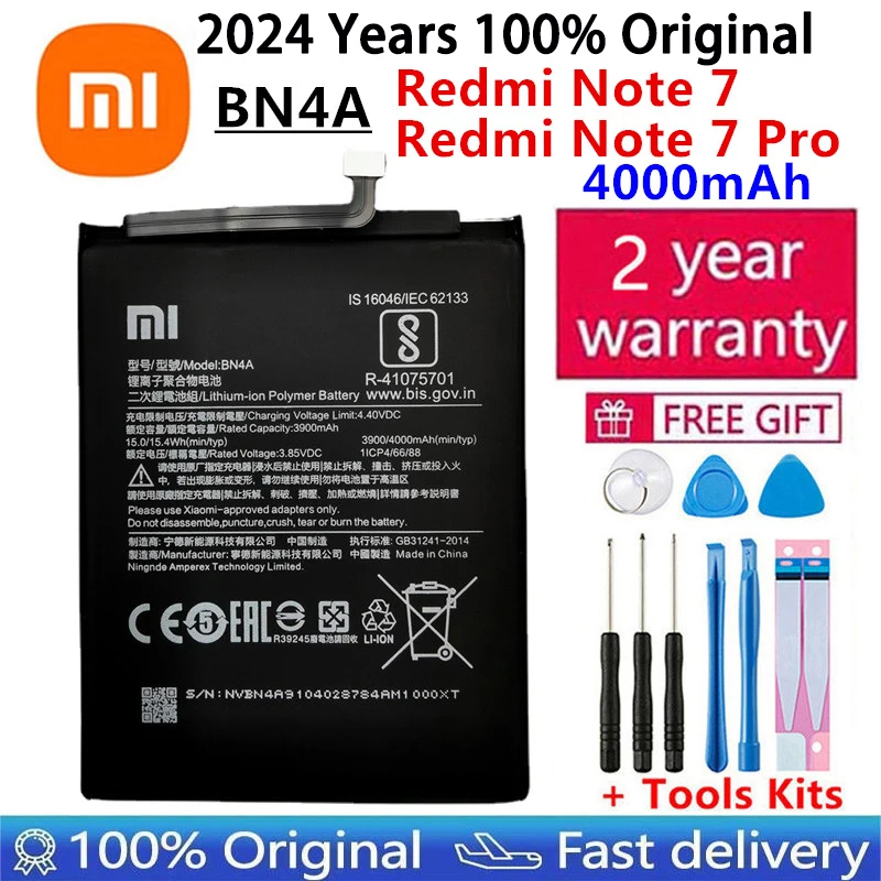 Original BN46 BN4A BN5A BN53 BN54 BN55 BN59 BN62 Battery For Xiaomi Redmi 7 9T 10X POCO M3 Note 7 8 8T 9 9S 10 10S pro Batteries