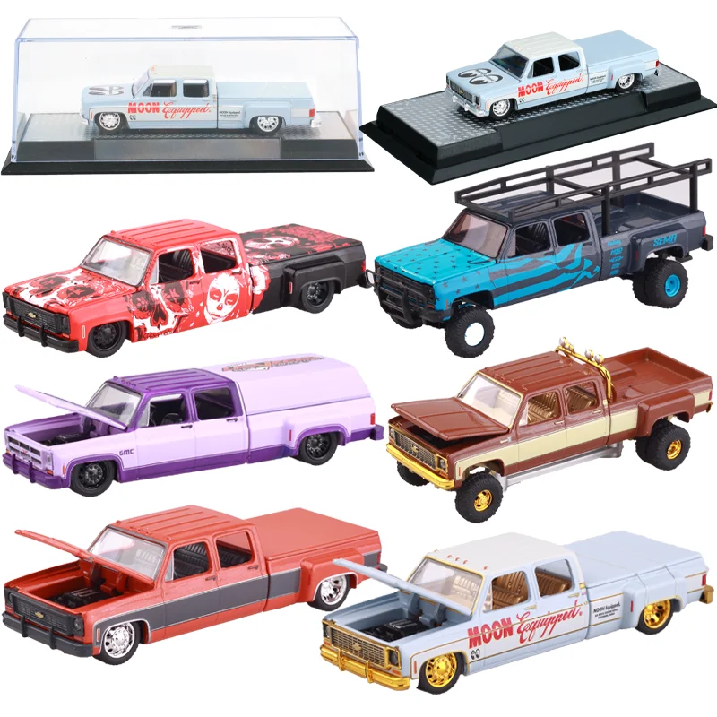 1 \64 M2 マシン合金車モデルのおもちゃ 1:64 AW Bburago 1973 シボレーシェイアン 10 ダイキャストメタルミニチュア車両おもちゃギフト