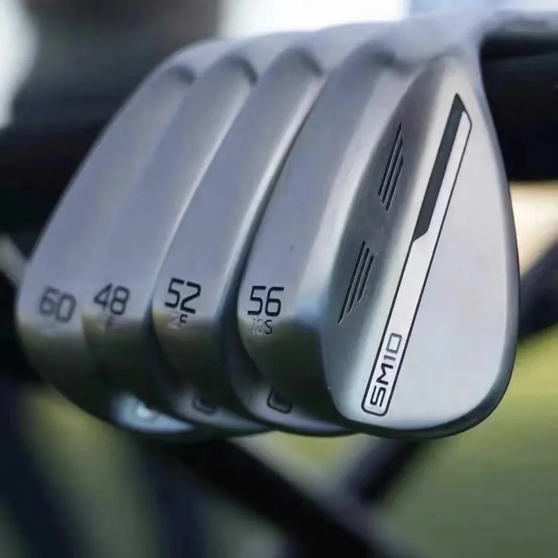 2024 Nuevas cuñas de golf SM10 VOKEYDESIGN SM10 WEDGES con eje Negro Plata Gris 48 50 52 54 56 58 60 62 grados
