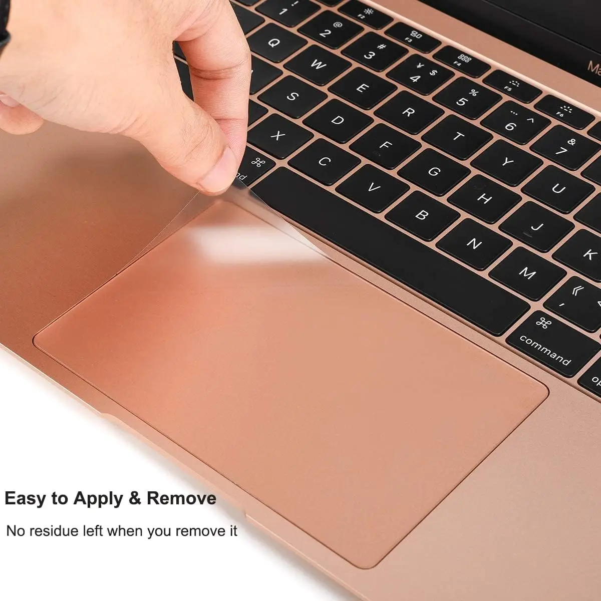 [2 peças] protetor de trackpad para macbook air & pro 13 14 15.3 16 12 tamanhos m1 m2 m3 chip touch pad capa anti-arranhões sem cola esquerda