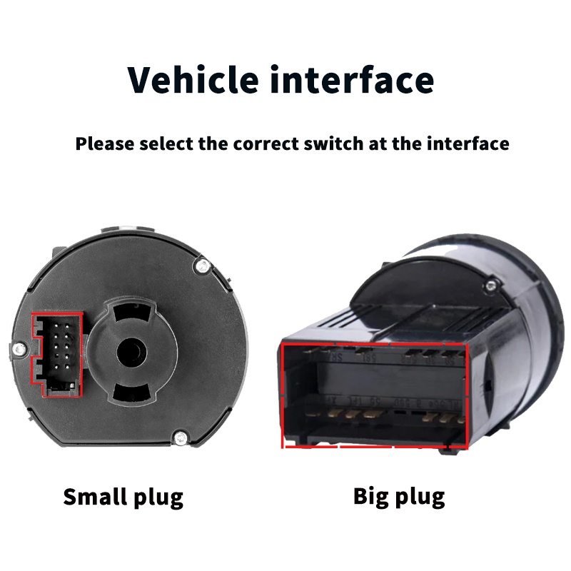 Aplicar al Skoda Rapid Fabia Spaceback Yeti Superb Octavia Superb interruptor automático del Sensor del faro antiniebla interruptor del faro